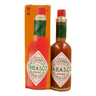 塔巴斯科TABASCO辣酱原味辣椒仔60ml 中西餐汉堡披萨辣椒调味汁