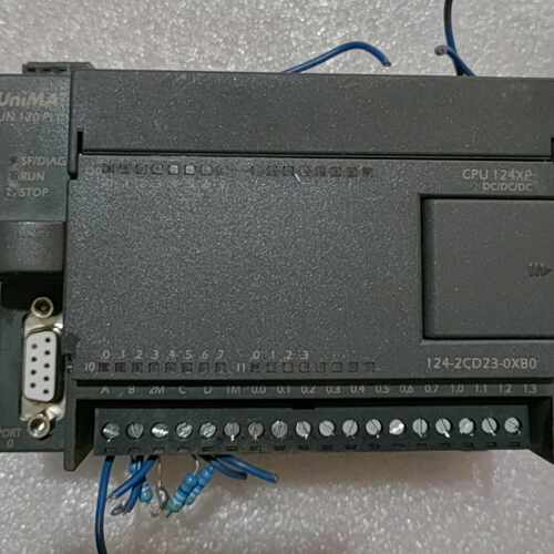 咨询后拍出UniMAT PLC一套，CPU124-2CD23-OXB