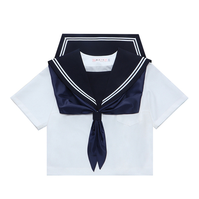 白二本双胸挡JK水手服套装