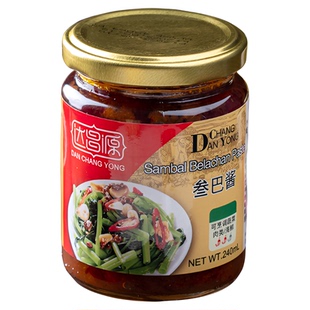 包邮!新加坡进口达昌源叻沙酱240ml炒饭炒面酱辣虾酱冬阴功汤酱
