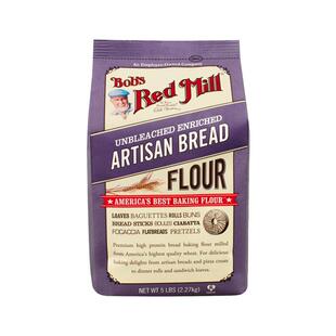 鲍勃红磨坊美国进口未漂白工匠面包粉高筋面粉烘焙欧包小麦粉家用