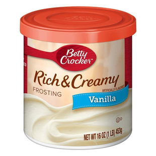 Betty Crocker Frosting美国进口贝蒂妙厨蛋糕糖霜巧克力香草涂层