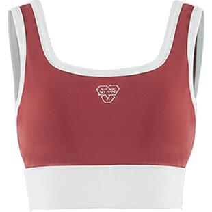 SKYHAND 运动内衣女外穿跑步瑜伽健身美背背心一体式无钢圈文胸