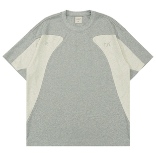 Mentmate 26SS 重磅速干针织料短袖T恤男 运动撞色圆领上衣tee夏