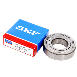 SKF进口轴承6207 6208 6209 6210 6211Z -2Z/C3WT高速2RS1中国产