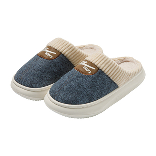 回力棉拖鞋男士加绒加厚防滑保暖可外穿2025新款静音冬天专用防滑