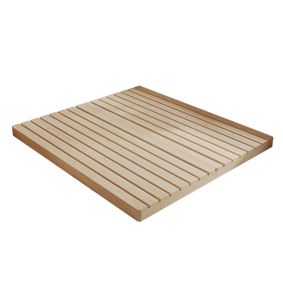 无床头床透气防潮排骨架床地台床