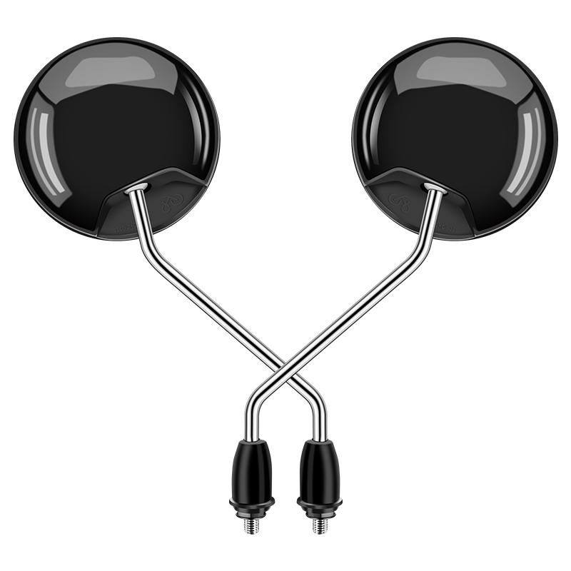 电动车反光镜自行车电瓶车后视镜适用爱玛雅迪台铃通用高清镜子