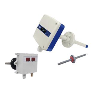 高精度风管道温湿度传感器工业新风空调暖通室内室外RS485变送器