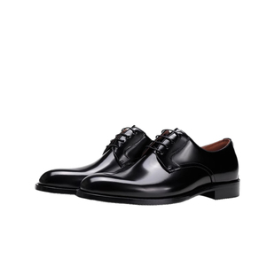 BOSSSUNWEN/博斯·绅威德比鞋男 男士亮皮皮鞋潮流商务正装鞋婚鞋