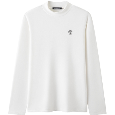 【绒感】gxg.jeans男装 宽松弹力柔软半高领长袖打底衫 25冬新品