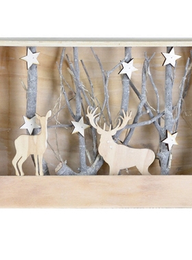 ins森系火树银花客厅卧室摆件