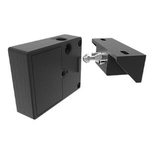 奇点免打孔隐形刷卡柜双开门锁抽屉锁文件柜锁桑拿室储物柜刷卡锁