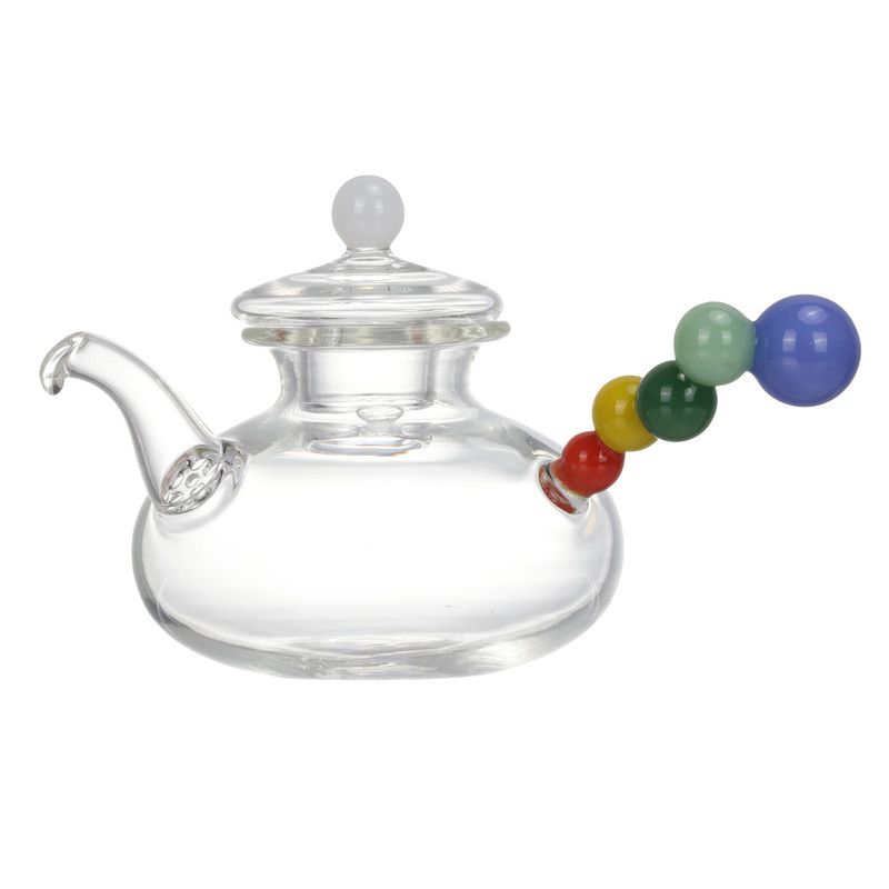 雅雅高硼硅侧把壶明火煮茶
