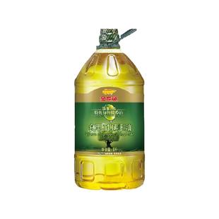 金龙鱼初榨橄榄果香食用植物调和油4L/桶 食用油家用装
