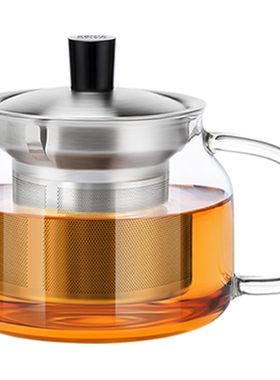 尚明红茶泡茶器可加热不锈钢过滤