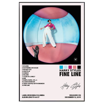 Harry Styles音乐专辑封面海报欧美歌手卧室客厅工作室装饰挂壁画