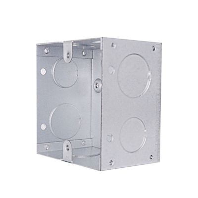 松下地插底盒地面插座金属暗盒通用盖板地插座底盒暗盒WBC4881