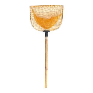 抄网实心网圈木手柄抄子尼龙网兜操网养殖水产鱼具用品捞鱼网结实