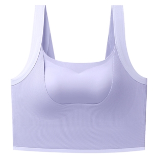 润微提拉吊带背心女自带胸垫文胸背心一体可外穿内搭打底背心女生