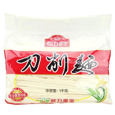 仙力面业2kg刀削面油挂面面条
