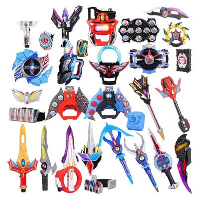 奥特超人武器泽塔变身器赛罗眼镜欧布圣剑罗布捷德玩具套装卡片