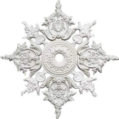 杰云石膏灯盘法式吊灯装饰