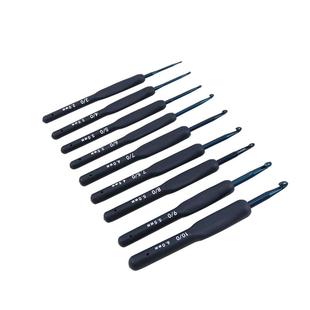 钩针工具套装勾编玩偶毛线不锈钢软柄毛衣针diy手工编织手缝实心