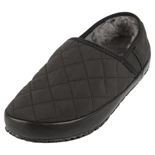 居家乐福鞋老美华2025冬季加绒保暖妈妈鞋羊毛鞋一脚蹬居家女鞋