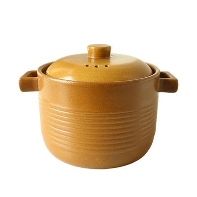 平定无釉砂锅炖锅家用老砂锅煲燃气汤锅无涂层沙锅煲汤炖汤土砂锅