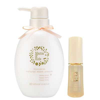 【新品】MamaKids淡纹修护精华油40ml妊娠霜470g产前后孕期妊娠油