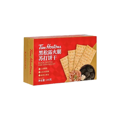 tims黑松露火腿薄脆饼干藜麦奇亚籽咸味无蔗糖办公休闲零食早餐
