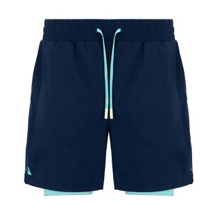 JOOLA匹克球运动短裤夏季男士2合1带弹性内衬专业户外训练服