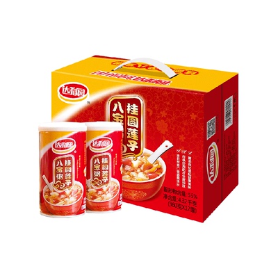 达利园桂圆莲子八宝粥360g×12罐