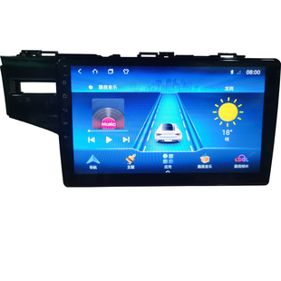 适用本田飞度理念JAZZ中控安卓大屏导航360全景倒车记录仪一体机