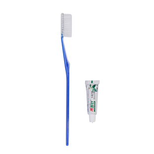 宾馆酒店浴场旅店专用一次性洗漱用品牙刷牙膏套装软毛牙具二合一