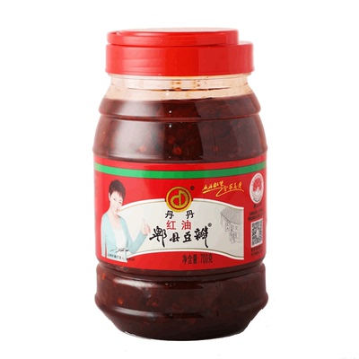 丹丹红油郫县豆瓣酱700g/瓶