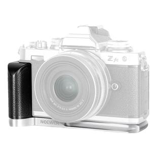 NEEWER纽尔适用Nikon尼康Zfc手柄专用L型横竖拍单反相机L板配件经典复古皮革握把扩展框三脚架微单把手VS108