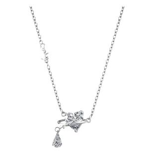 Meeting You-《福至心灵》999纯银爱心项链女小众送闺蜜生日礼物