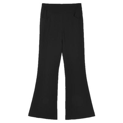 微喇裤修身显瘦百搭休闲裤