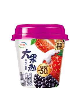 伊利大果粒酸奶260g风味发酵乳
