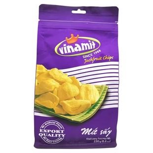 越南原装进口vinamit维纳米特波罗菠萝蜜干什锦混合综合果干特产