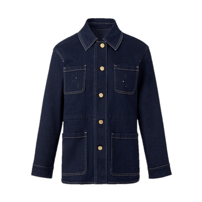 珂思时尚闪葱牛仔外套