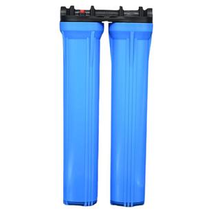 世通20寸前置过滤器3级4级连体滤瓶家用商用售水机配件PP棉活性炭