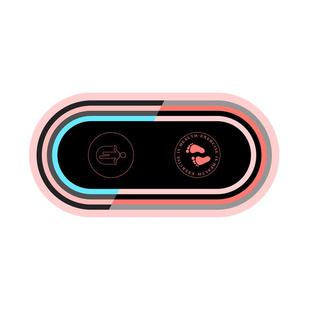 瑜伽垫防滑跳绳减震地垫专业健身运动家用垫子健腹轮隔音防震静音