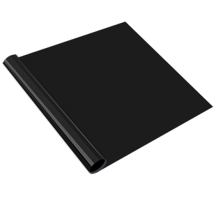 鱼缸背景贴纸缸外静电水族箱专用纯黑色背景壁纸玻璃底部装饰贴膜