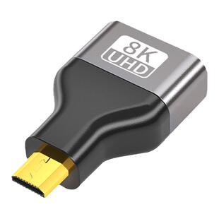 mini/microhdmi公转hdmi母转接头大转小迷你高清线转换器