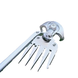 拔草除草神器连根锄草工具多功能家农用不锈钢挖野菜铲起挖杂草钩