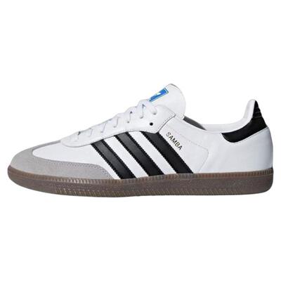 乐积运动 Adidas Samba 德训黑白T头鞋低帮休闲板鞋B75806 B75807