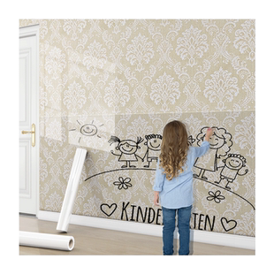 墙布保护膜壁布专用无痕贴防水墙纸防猫抓壁纸墙壁墙面防脏保护贴